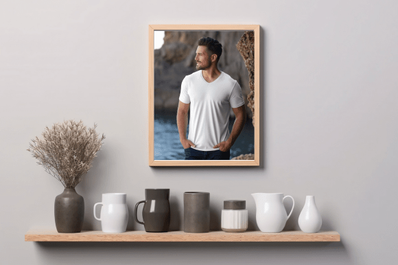 Download Bella Canvas 3005® V Neck Men Tshirt - Premium Resources